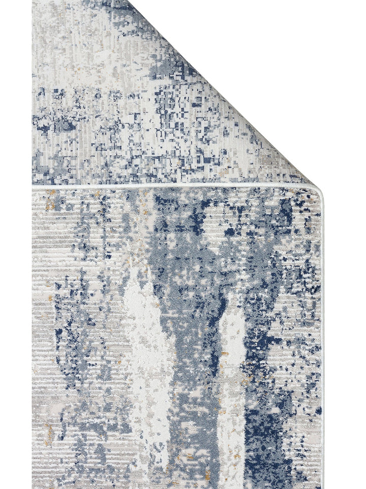 Tango Parlak Şık ve Modern Sıkı Dokuma Salon Halısı 01 CREAM GREY - Carpetdocia