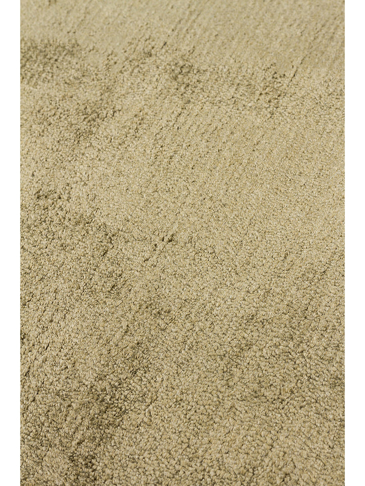 Victoria Serisi %100 Naturel Viskon El Dokuma Sade Modern Salon Oturma Odası Yatak Odası Halı GREEN - Carpetdocia