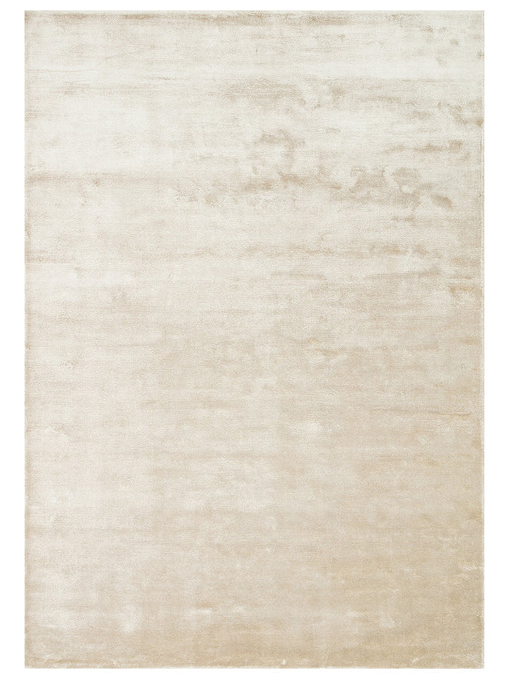 Victoria Serisi %100 Naturel Viskon El Dokuma Sade Modern Salon Oturma Odası Yatak Odası Halı SAND - Carpetdocia