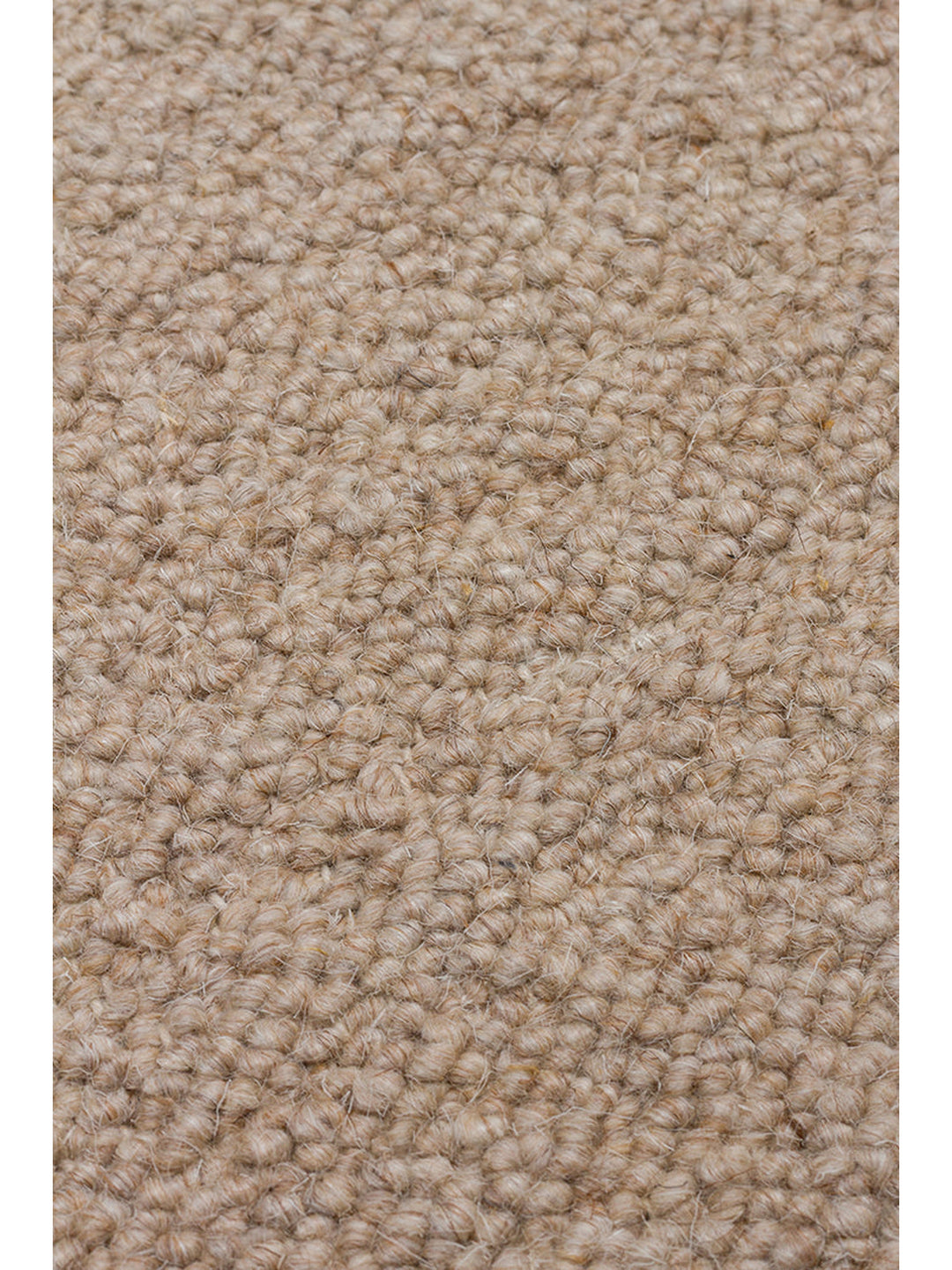 Tapis fait main en mélange de laine, polyester et coton de la série Agra BEIGE