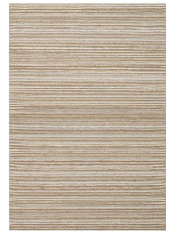 Tappeto tessuto a mano in misto lana e cotone della serie Barcelona BEIGE