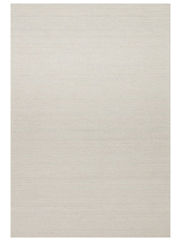 Tapis tissé à la main en mélange de laine et coton série Barcelona IVORY