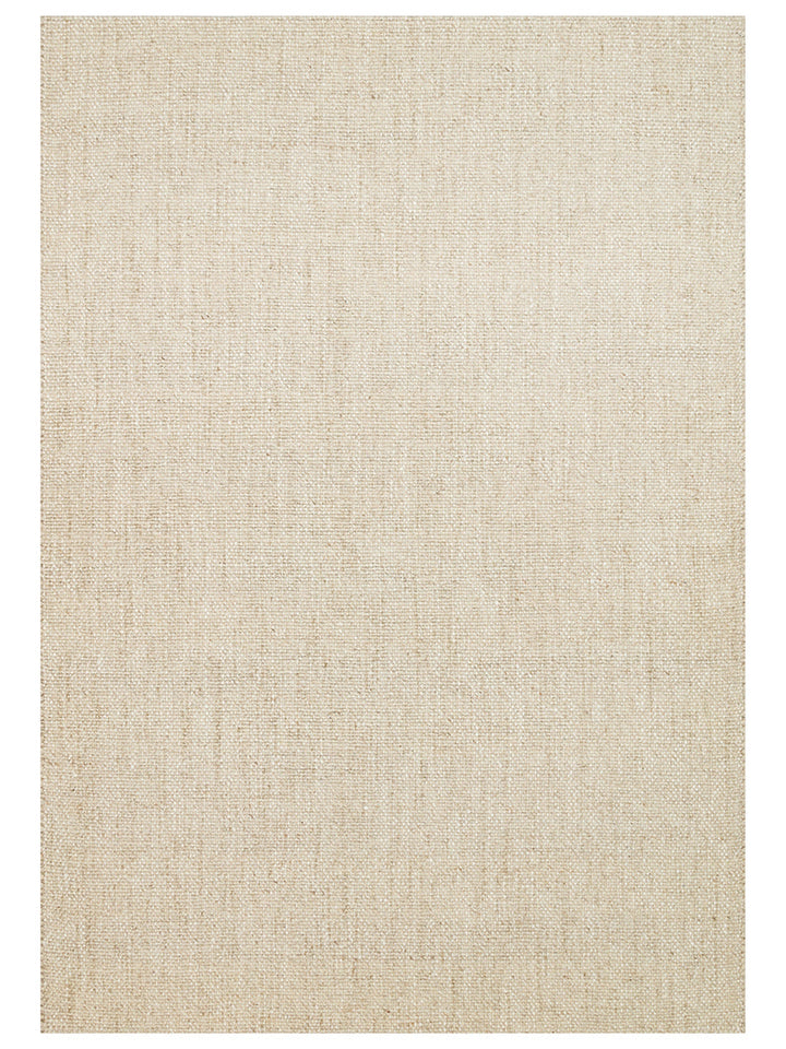 Puralana Series 100% Natural Wool and Cotton Hand-Woven Scandinavian Living Room Living Room Bedroom Carpet BEG