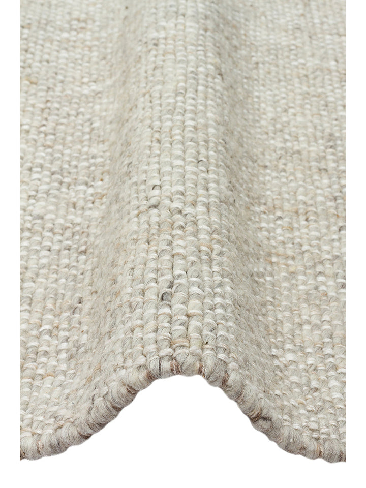 Puralana Series 100% Natural Wool and Cotton Hand-Woven Scandinavian Living Room Living Room Bedroom Carpet GRY