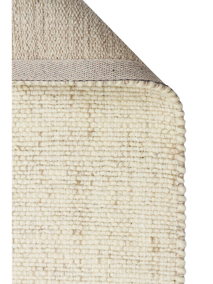 Puralana Series 100% Natural Wool and Viscose Hand-Woven Scandinavian Living Room Living Room Bedroom Carpet IVR