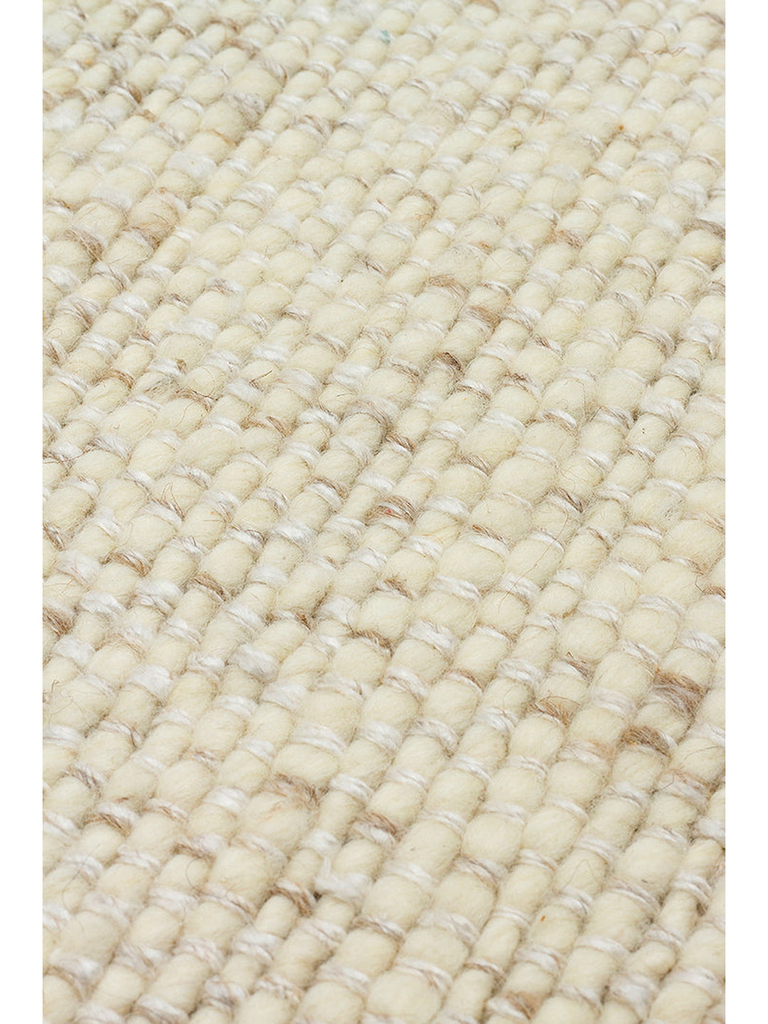 Puralana Series 100% Natural Wool and Viscose Hand-Woven Scandinavian Living Room Living Room Bedroom Carpet IVR