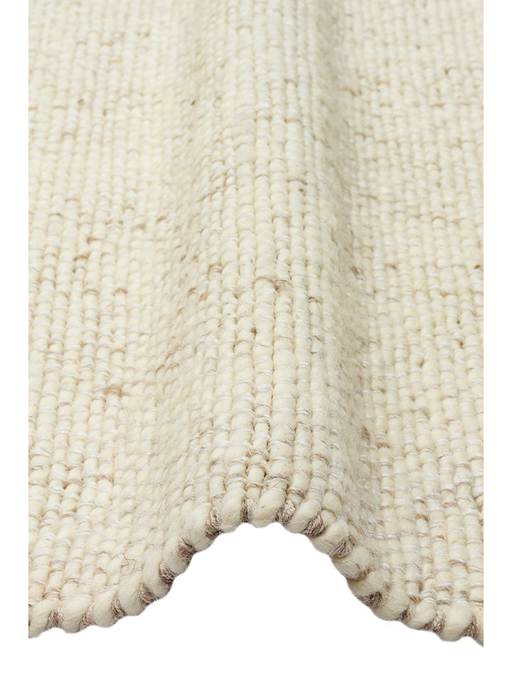 Puralana Series 100% Natural Wool and Viscose Hand-Woven Scandinavian Living Room Living Room Bedroom Carpet IVR