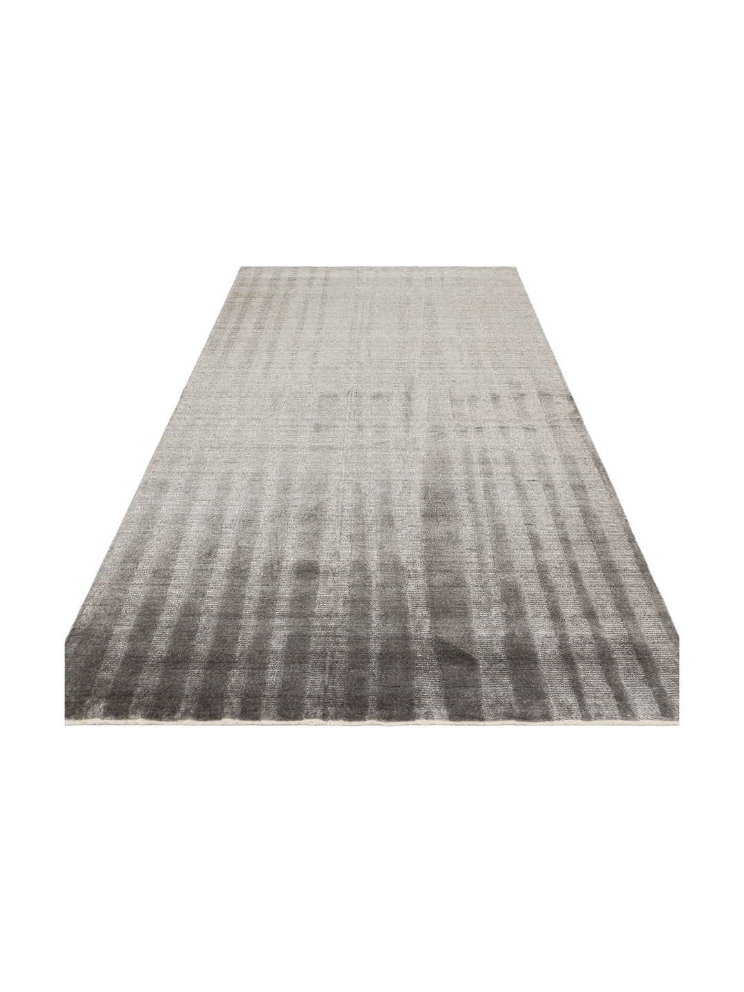 Brasilia El Emeğiyle Üretilen Modern Sade Şık TENCEL™ Özel Kara Tezgah Halısı 01 ANTHRACITE - Carpetdocia