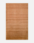 Brasilia Modern, schlicht und elegant handgefertigter TENCEL™ Spezial-Kara-Tezgah-Teppich PLAIN TERRACOTTA