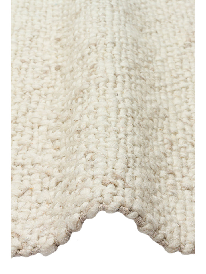 Viking Series 100% Natural Wool and Cotton Hand Woven Scandinavian Living Room Sitting Room Bedroom Carpet IVR