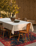 Tapis artisanal à métier noir de la série Göbeklitepe, fabriqué à la main avec de la laine 100 % Nouvelle-Zélande et orné de motifs anatoliens 05REDV