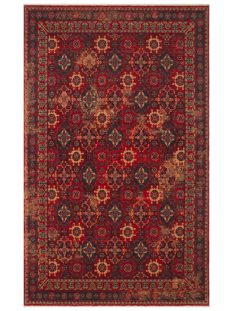 Göbeklitepe Series Handmade Black Loom Rug Made with 100% New Zealand Wool Featuring Anatolian Motifs 06VIOLV