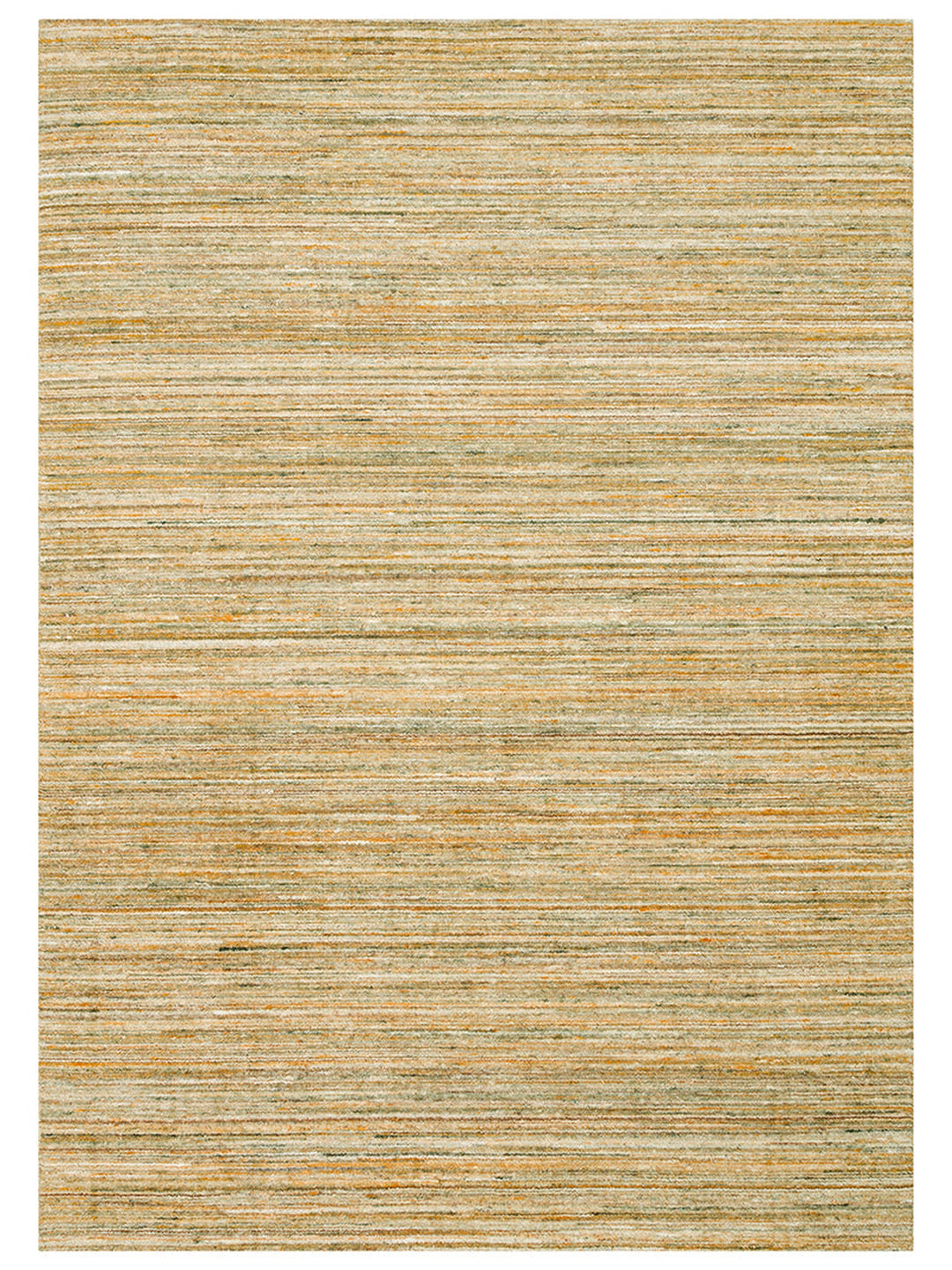 Helsinki Serisi %100 Naturel Yün ve Viskon El Dokuma Modern İskandinav Salon Oturma Odası Halı LIME - Carpetdocia