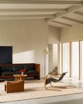 Hitit Serie Tappeto a mano tradizionale in lana e juta 100% naturale per soggiorno, salotto, camera da letto BEIGE