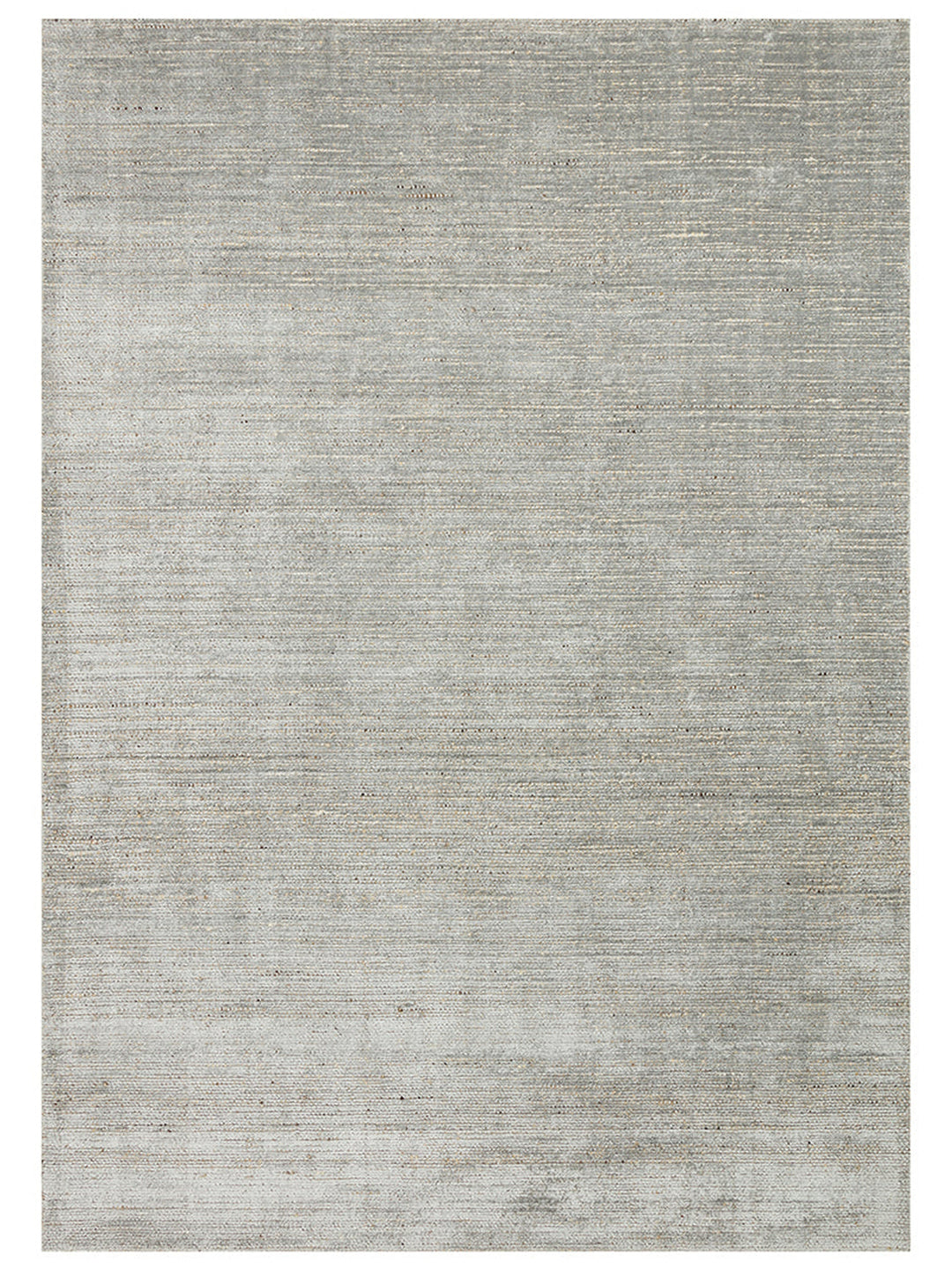 Kelly Serisi %100 Naturel Yün ve Viskon El Dokuma Salon Oturma Odası Yatak Odası Halı GREY - Carpetdocia