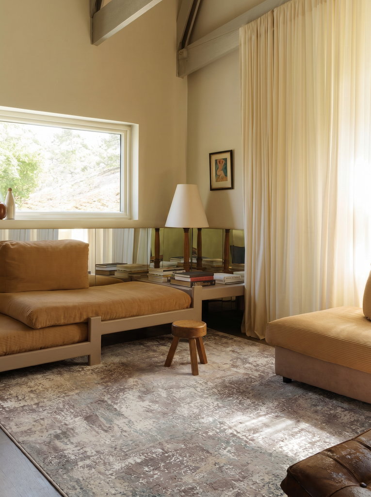 Elegant Special Shiny High Quality Dense Weave Living Room Corridor Modern Carpet 35GREYBEIGEX