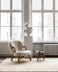 Goblen Series 100% Jute Sumac Style Hand Knitted Living Room Sitting Room Bedroom Rug IVORY