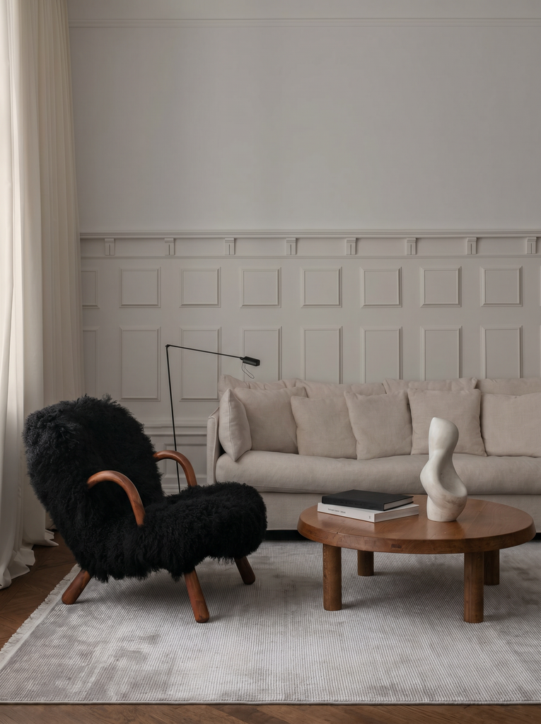 Montenegro Viskose-Mischung Schlichtes Muster Dicht Gewebter Wohnzimmer Flur Moderner Teppich 01 GREY