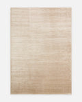 Portofino Series 100% Natural Viscose, Wool, and Cotton Handwoven Modern Living Room and Lounge Rug BEIGE