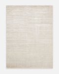 Portofino Series 100% Natural Viscose, Wool, and Cotton Handwoven Modern Living Room and Lounge Rug IVORY