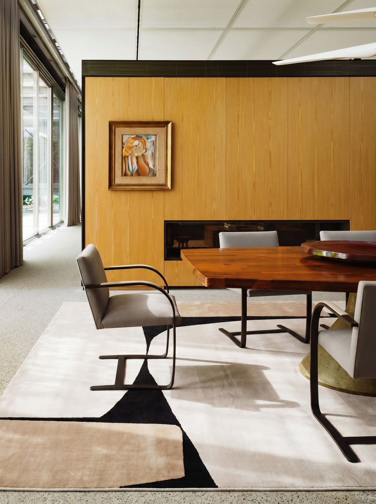 Monza Art Geometric Pattern High Quality Dense Weave Shiny Modern Living Room Carpet 09 CREAM GOLD BLACK