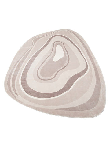 سجادة Monza Art 05 CREAM GREY عالية الجودة بنقشة هندسية متقنة النسيج لصالون حديث لامع