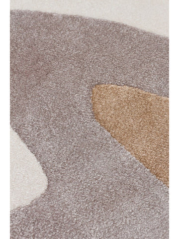 سجادة Monza Art 06 CREAM GREY عالية الجودة بنقشة هندسية متقنة النسيج لصالون حديث لامع