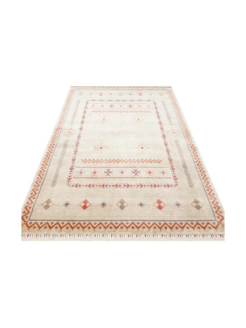 Oushak Carnaval سجادة أُشاق حديثة مصنوعة يدوياً من TENCEL™ 100% طبيعية سهلة التنظيف 20 LIGHT MULTY