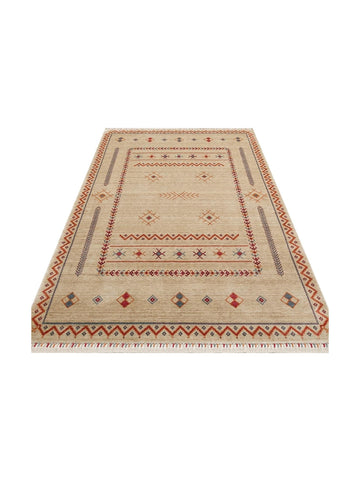 Oushak Carnaval سجادة أُشاق حديثة مصنوعة يدوياً من TENCEL™ 100% طبيعية سهلة التنظيف 20 LIGHT MULTY