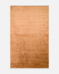 Tappeto Uşak Oushak Plain 100% Naturale a Colore Piatto, Realizzato a Mano su Telai Speciali in Viscosa PLNTRR