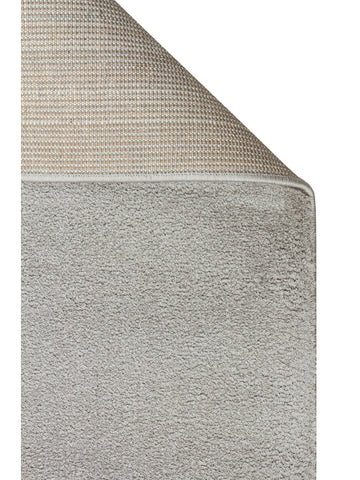 Peace Art Hav Toz Vermez Yumuşak Tuşeli Zarif Shaggy Halı 05 GREY - Carpetdocia