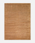 Serie Portofino Tappeto Moderno per Soggiorno e Salotto in Viscosa Naturale 100% Lana Cotone Fatto a Mano TERRA