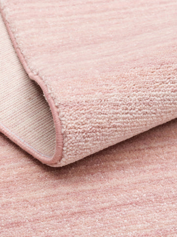 Royal %100 Yeni Zelanda Yünü El Emeği ile Üretilen Halı DUSTY ROSE kıvrım detayı