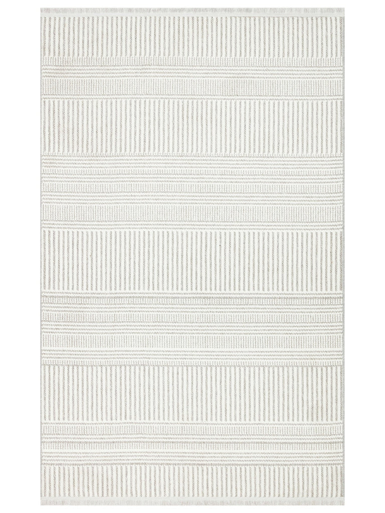 Scandinavian Series Woven Straw Living Room Corridor Entrance Kitchen Modern Carpet 01 WHITE GREY 