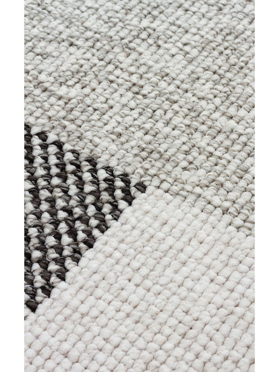 İskandinav Serisi Hasır Dokuma Oturma Odası Koridor Antre Mutfak Modern Halı 07 GREY - Carpetdocia