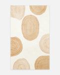 Tappeto Woolstar 902NATWHITE, 100% Naturale, Motivo Kazak, Fatto a Mano, per Salotto, Corridoio e Ingresso