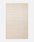 Tappeto intrecciato a mano Woolstar al 100% Lana Naturale con Motivo Kazak per Salotto, Soggiorno, Corridoio, Ingresso BEIGE