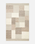 Woolstar Tappeto a mano intrecciato con motivo Kazak 100% naturale per soggiorno, salotto, corridoio, ingresso CORBIN NAT