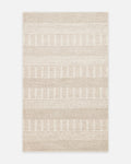Woolstar Tappeto a mano intrecciato con motivo Kazak 100% naturale per soggiorno, salotto, corridoio, ingresso J352 BEIGE